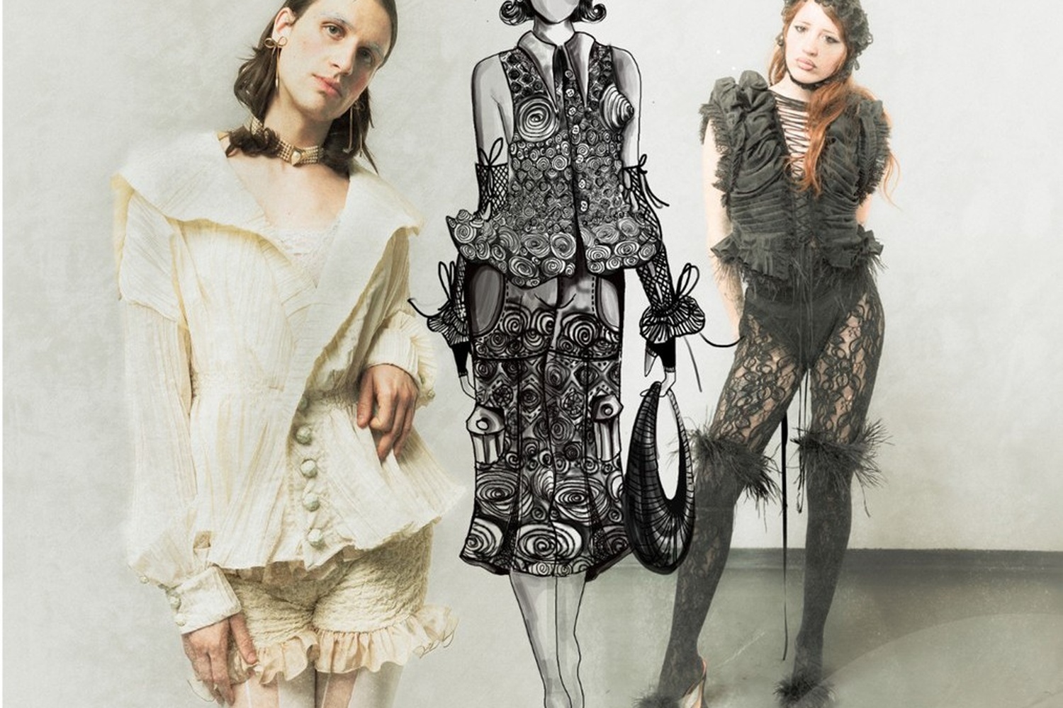 Les Ondines - Ilona Roux expo issue de la bourse Robert Piguet